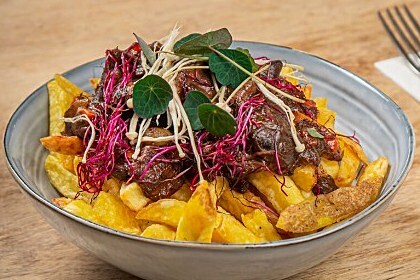 Loaded fries wildstoof